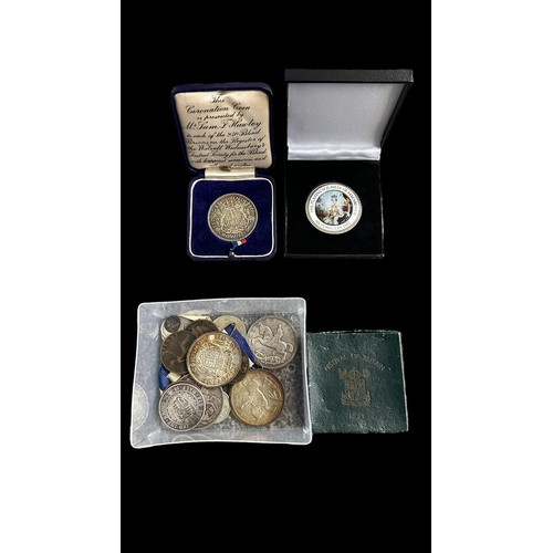 224 - Mainly 20th Century British collection in mixed condition with good silver content, with crowns 1891... 