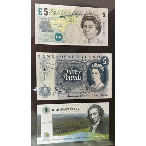 397 - English bank notes (15), fine to extremely fine with £5 Hollom B51, Lowther HB04, £1 Peppiatt B21B, ... 