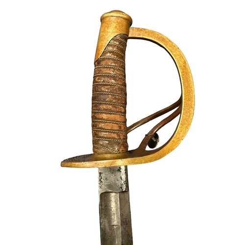 83 - United States of America, Civil War Cavalry Sabre by Christopher Roby, Chelmsford Massachusetts. C. ... 