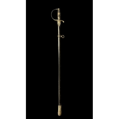 86 - Germany, most likely reproduction Honorary sword for leaders of the SS, Officer’s Sword, blade etche... 