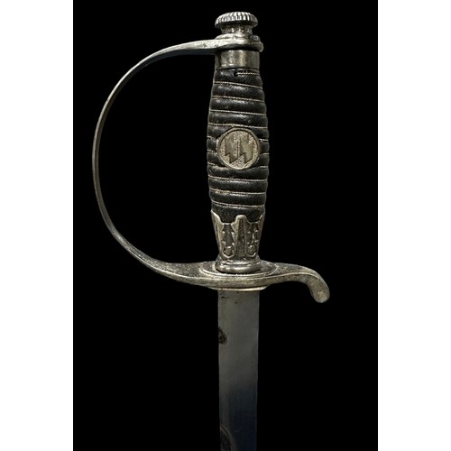 86 - Germany, most likely reproduction Honorary sword for leaders of the SS, Officer’s Sword, blade etche... 