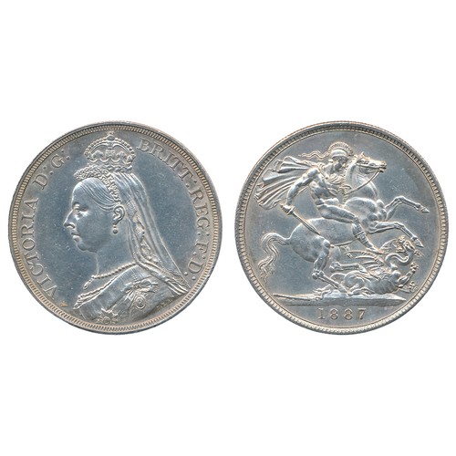 247 - Victoria 1887 crown uncirculated.