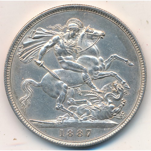 247 - Victoria 1887 crown uncirculated.