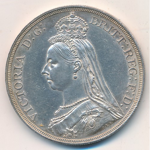 247 - Victoria 1887 crown uncirculated.