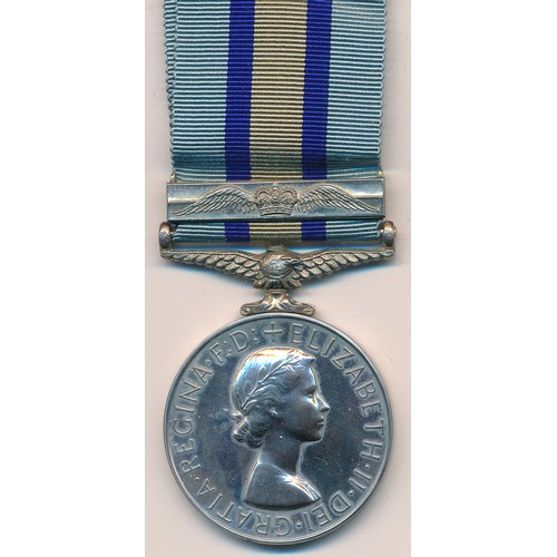 34 - Queen Elizabeth II (QEII) Royal Observer Corps medal awarded to Joseph Charles Newsome (1919-2002), ... 