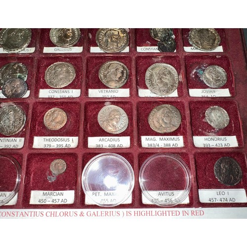 396 - Collection of Roman aurelianiani, folles, centenionales etc (40), in variable condition (most have b... 