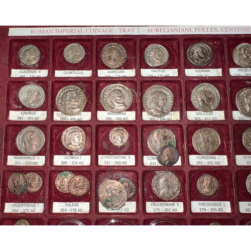 396 - Collection of Roman aurelianiani, folles, centenionales etc (40), in variable condition (most have b... 