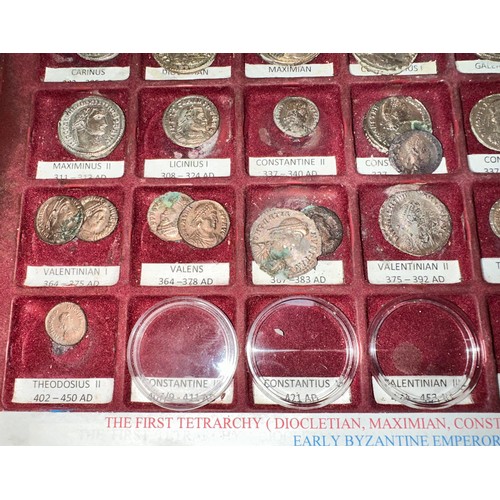 396 - Collection of Roman aurelianiani, folles, centenionales etc (40), in variable condition (most have b... 