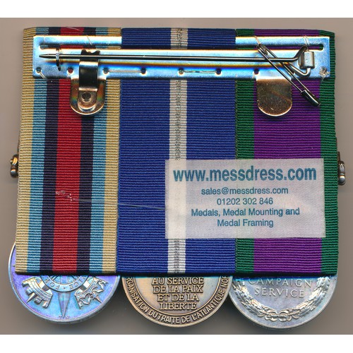 33A - Queen Elizabeth II - David J Harber – QEII Medal group awarded to 25145685 PTE D J HARBER RGBW to in... 