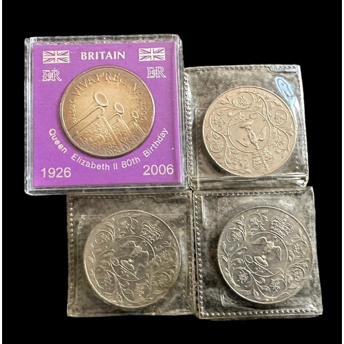 231A - Collection on mainly British coins, in mixed condition with modern commemorative 50p coins (10), £5 ... 