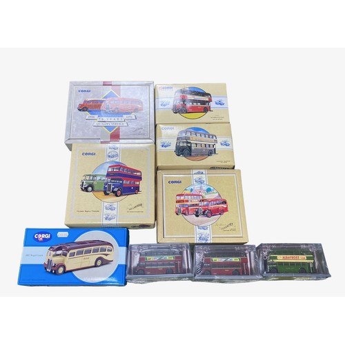 31 - Corgi. 1990s onwards Bus and Coach collection, generally excellent in excellent to good plus boxes (... 