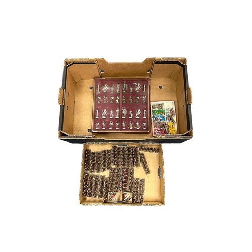 227 - Wargaming metal figures, Qty approx. 100+, range of Bugle & Guidon, Firebase Games, Qualiticast, etc... 