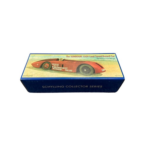 243 - Schylling. Tinplate clockwork with key Sunbeam 1000 Land Speed Record Car, excellent in excellent bo... 