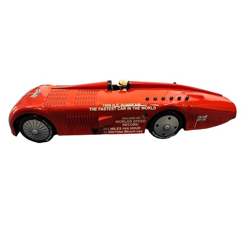 243 - Schylling. Tinplate clockwork with key Sunbeam 1000 Land Speed Record Car, excellent in excellent bo... 