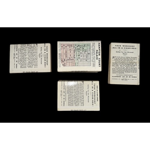 251 - Micromodels. Qty 40 unmade printed card kits, generally excellent to good plus, with Hampton Court P... 