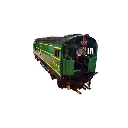 313 - Aster. Live steam Gauge 1 Spitfire Southern green 21C166
4-6-2 locomotive and tender, Near Mint in e... 