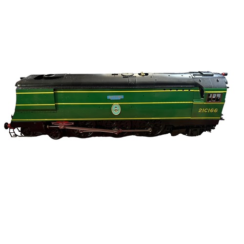 313 - Aster. Live steam Gauge 1 Spitfire Southern green 21C166
4-6-2 locomotive and tender, Near Mint in e... 