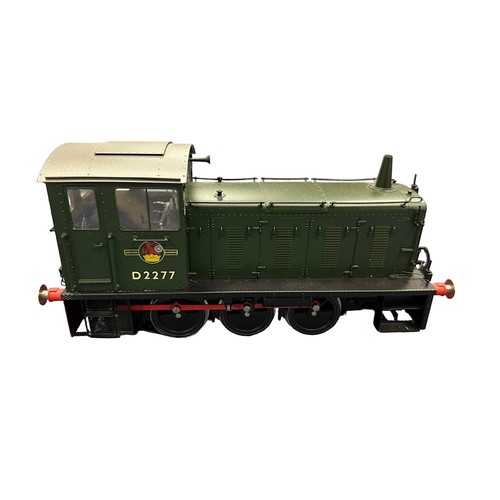 314 - Bachmann Brassworks Gauge 1 BR green late crest D2277 Class 04, excellent in good plus Brassworks bo... 