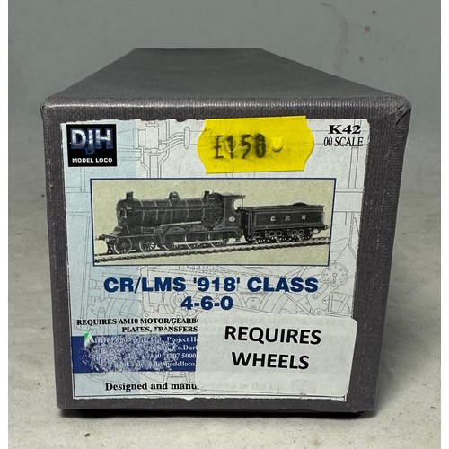 289 - DJH. OO gauge 918 Class 4-6-0s locomotive kit No. K42, excellent in excellent box (label on box end ... 