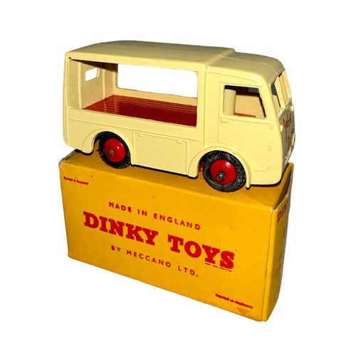 90 - Dinky Electric Dairy Van (N.C.B.) Job's Dairy No. 491, gnerally excellent in excellent yellow Dinky ... 