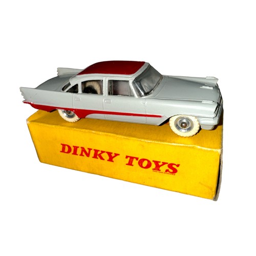 91 - Dinky De Soto Fireflite Sedan No. 192, generally excellent in excellent yellow Dinky Toys box (corre... 