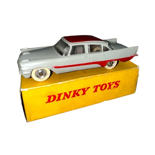 91 - Dinky De Soto Fireflite Sedan No. 192, generally excellent in excellent yellow Dinky Toys box (corre... 