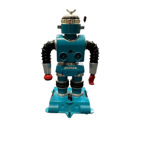 182 - Ideal Toys 1968 Zeriod Zerac the Destroyer robot, generally excellent in good plus original plastic ... 