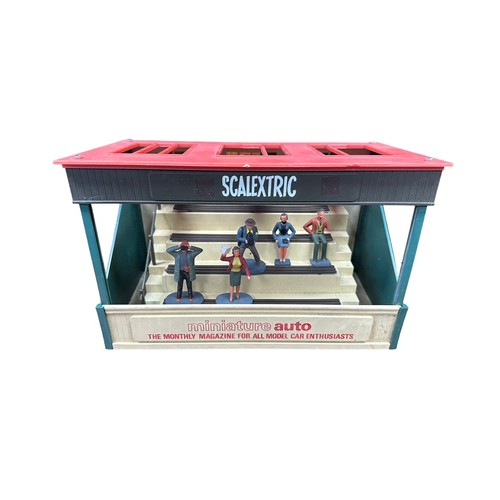 229 - Scalextric 1960s Grandstand No. A209, unboxed, good plus (without flag poles), four rows of bench se... 