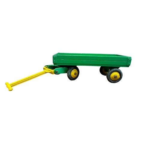 99 - Dinky. Trade Box 4-wheel Hand Truck No.105c (383), generally excellent in good plus yellow trade box... 