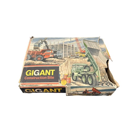 244 - Technofix (Germany). 1960s Gigant Construction Site playset No. 315, generally good plus in fair pic... 