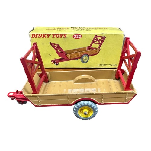 69 - Dinky. Farm theme collection, generally excellent in good plus to good boxes, with Hay Rake No. 1/27... 