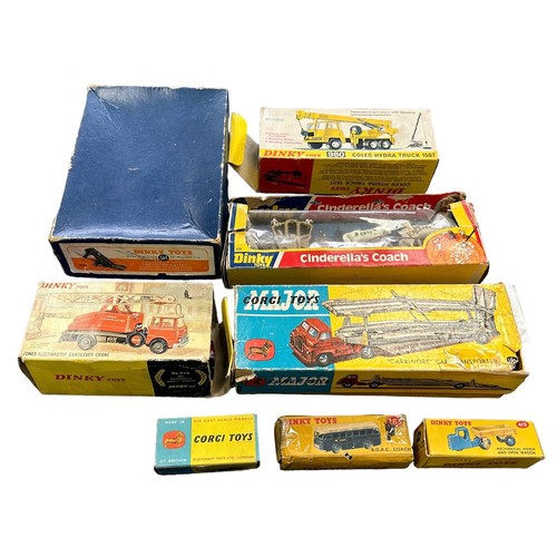 161 - 1950s onwards mainly Dinky collection, generally good plus in good to fair boxes, with Jones Fleetma... 