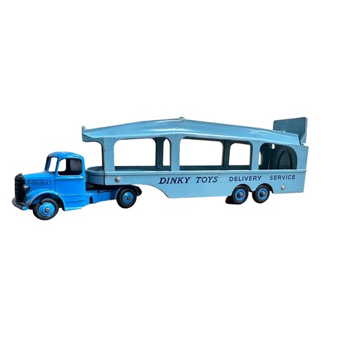 105 - Dinky Pullmore Car Transporter No. 982, generally excellent to good plus in good Supertoys box (smal... 