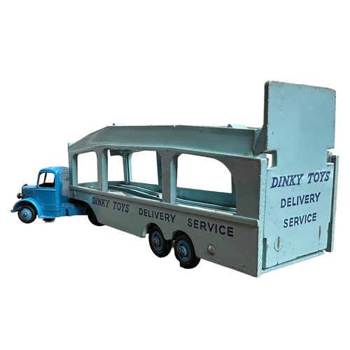 105 - Dinky Pullmore Car Transporter No. 982, generally excellent to good plus in good Supertoys box (smal... 