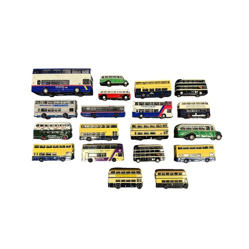 163 - Unboxed Bus collection, mainly 1/76th scale West Midlands Travel, generally excellent to good, with ... 