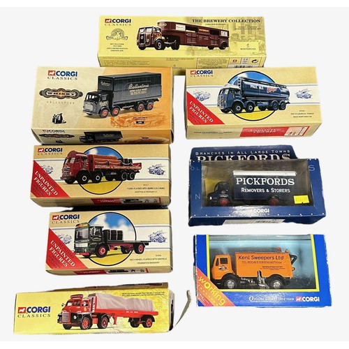 15 - Corgi. 1980s onwards Lorry collection, generally excellent to good plus in good or better boxes (som... 