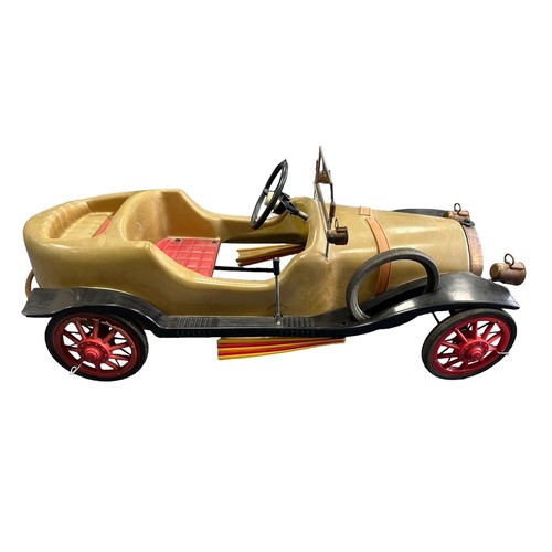 194 - Mobo (Pines) 70s Chitty Chitty Bang Bang plastic bodied pedal car, generally excellent to good (some... 