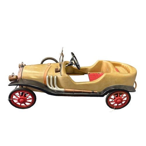 194 - Mobo (Pines) 70s Chitty Chitty Bang Bang plastic bodied pedal car, generally excellent to good (some... 