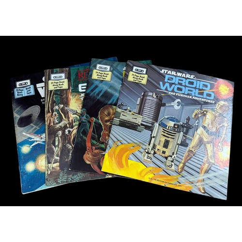 232 - 1970s onwards Star Wars books, 24 page Read-Along book and tape series published by Rainbow (London)... 