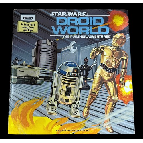 232 - 1970s onwards Star Wars books, 24 page Read-Along book and tape series published by Rainbow (London)... 