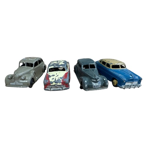 79 - Dinky. Unboxed American car collection, generally good to good fair (some without tyres), with Chrys... 