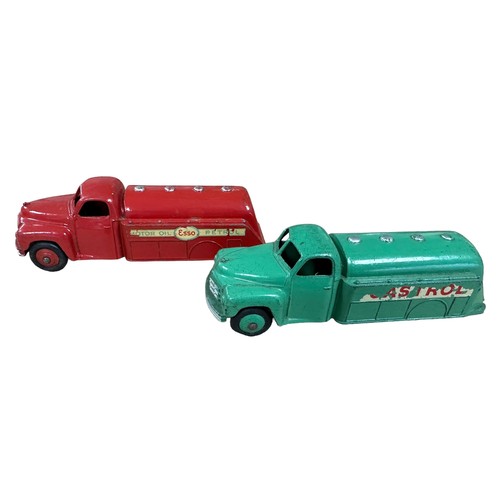 107 - Dinky Studebaker Tanker collection, generally good plus to good, with Mobilgas No. 440, Esso No. 442... 