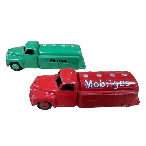 107 - Dinky Studebaker Tanker collection, generally good plus to good, with Mobilgas No. 440, Esso No. 442... 