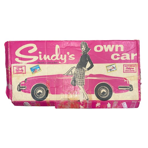 217 - 1960s Sindy's Own Car box only (for MGB-not included), generally good to fair (sellotape and black t... 