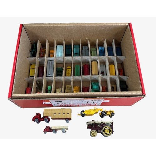 136 - Matchbox 1-75 series regular wheels unboxed collection, generally excellent to good. Contents unchec... 