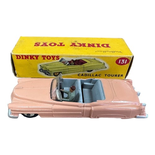 119 - Dinky  Cadillac Eldorado Tourer No. 131, generally excellent in excellent to good plus box with corr... 