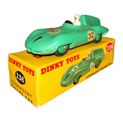 121 - Dinky Connaught Racing Car No. 236, generally excellent to good plus in good plus (soem light crushi... 