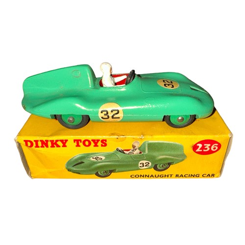 121 - Dinky Connaught Racing Car No. 236, generally excellent to good plus in good plus (soem light crushi... 