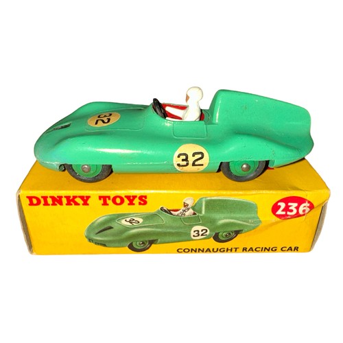 121 - Dinky Connaught Racing Car No. 236, generally excellent to good plus in good plus (soem light crushi... 