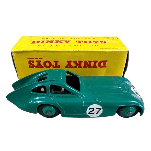 124 - Dinky  Bristol 450 Sports Coupe No. 163, generally excellent in excellent to good plus box (some lig... 